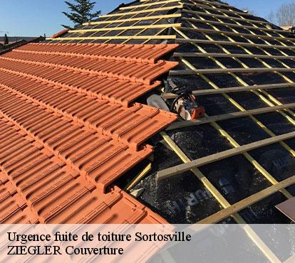 Urgence fuite de toiture sortosville-50310 ZIEGLER Couverture