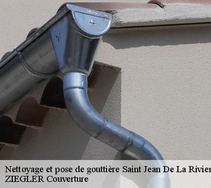 Nettoyage et pose de gouttière saint-jean-de-la-riviere-50270 ZIEGLER Couverture